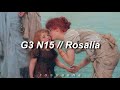 Rosala  g3 n15 english lyrics  letra