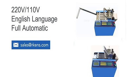 Automatic Hook and loop velcro tape cutting machine length 0.1 to 9999mm adjustable