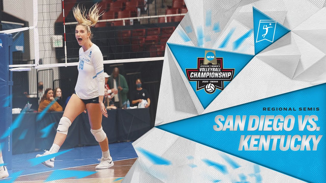 San Diego vs. Kentucky: 2022 NCAA volleyball regional semis highlights