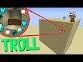 CUBÃO TROLL DE BAÚ SECRETO COM ITENS INFINITOS NO MINECRAFT