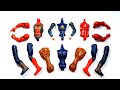 Spider-Man doktor stranger iron-man siren head assemble toys video 