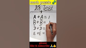 Only for genius 🧩 math puzzle #shorts #maths #puzzles #trending #group_d #ssc #onlyforgenius