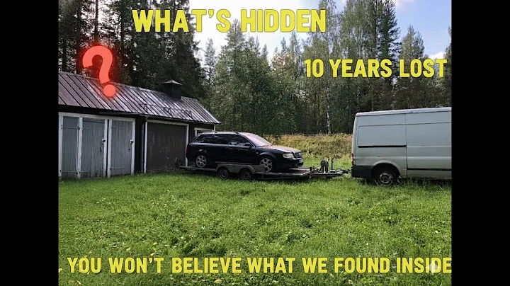 I UNLOCKED A 10-YEAR CAR MYSTERY! (Abandoned Audi A6 V8 Rescue) I almost forgot about it!