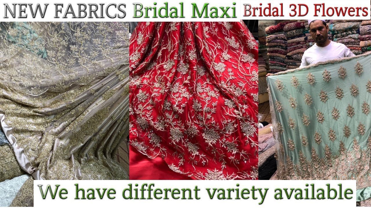 Saeed Handwork Cutdana Bridal Dresses