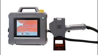 Handheld Laser Marking Vin Number Code on Catalitic Converter-Auto Parts Engraving Application