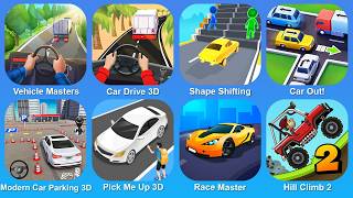 Vehicle Masters, Car Drive 3D, Shape Shifting, Car Out!, Modern Car Parking 3D, Pick Me Up 3D screenshot 1