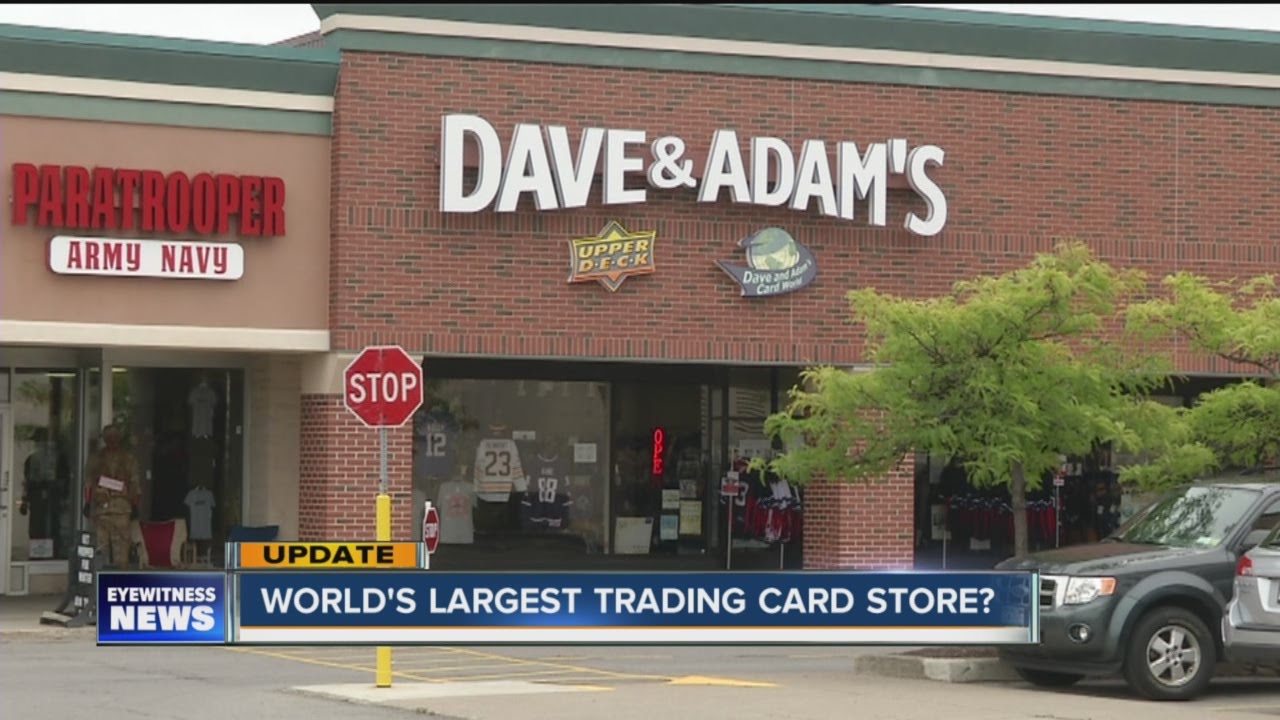 Sports trading card store to open in Clarence - YouTube