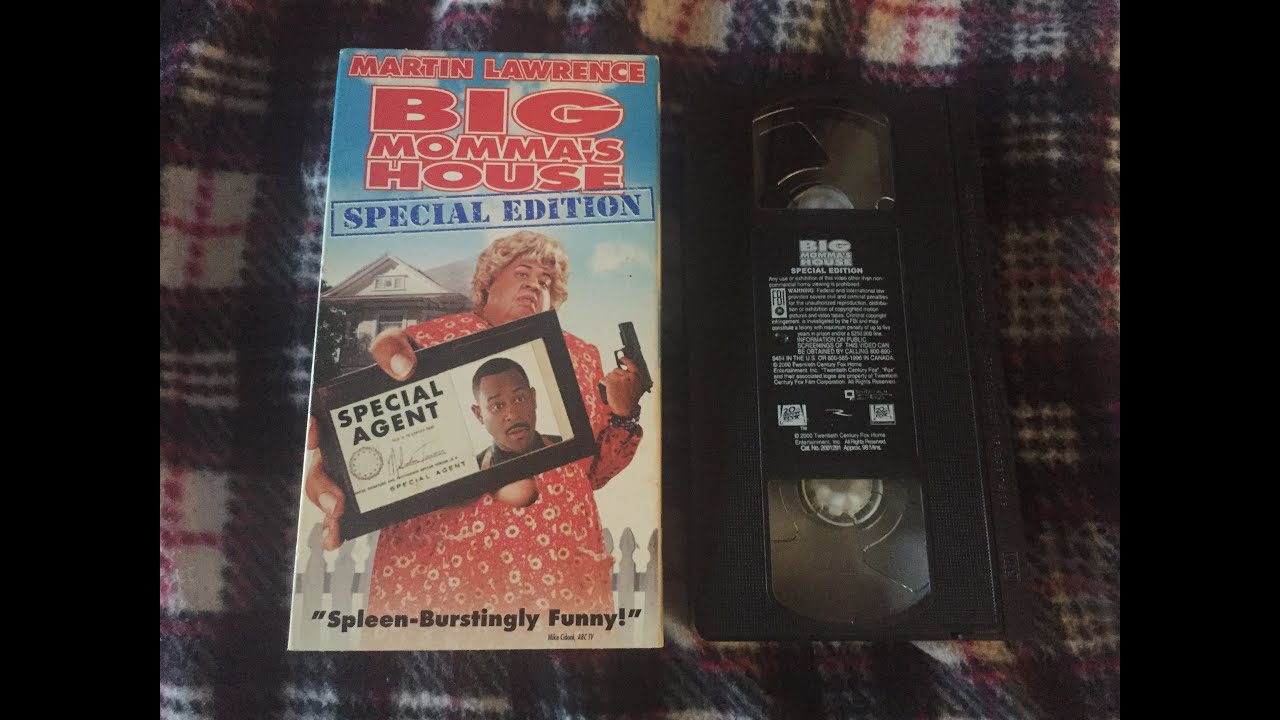 Opening To Big Momma's House Special Edition 2000 VHS YouTube