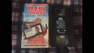 Opening To Big Mommas House Special Edition 2000 Vhs