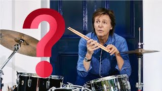 Is Paul McCartney a good drummer? chords