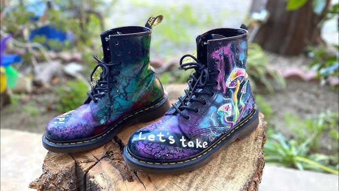 How to Paint Dr. Martens - stylishly good vibes