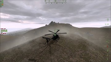 Dayz Epoch dealing with AI on a hill at a AI mission