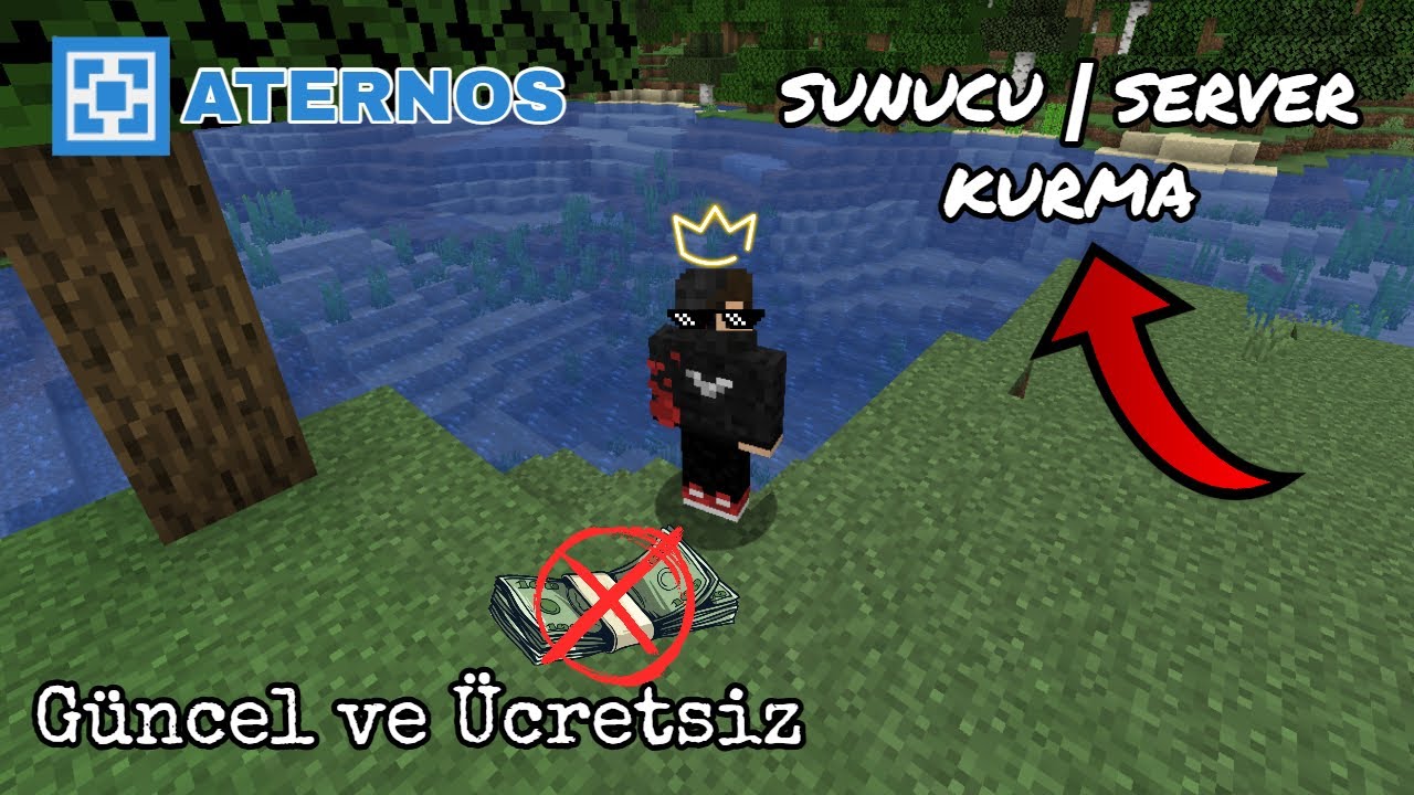 Ücretsiz Minecraft Sunucu/Server Nasıl Kurulur? | Aternos Server Kurma ! [ TLauncher-TLegacy ]