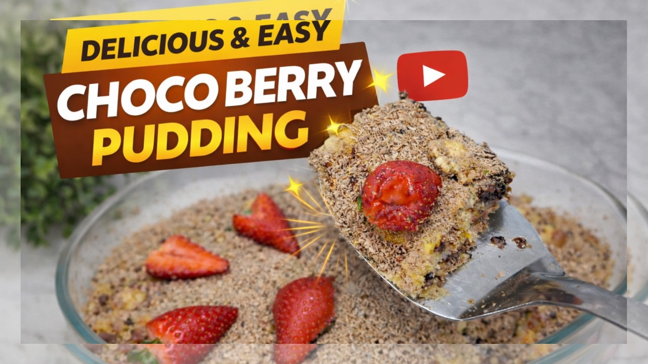 Ramzan Special Dessert | Choco Berry Pudding Recipe | Quick Iftar Sweet