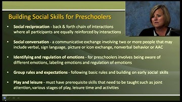 Pre-K is more than play! Social skills training for preschoolers with ASD