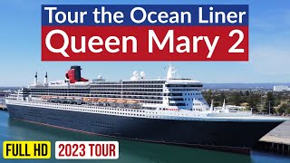 Queen Mary 2  Complete Full HD Tour of the Cunard ocean liner QM2!