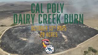 2025 Cal Poly Dairy Creek Burn