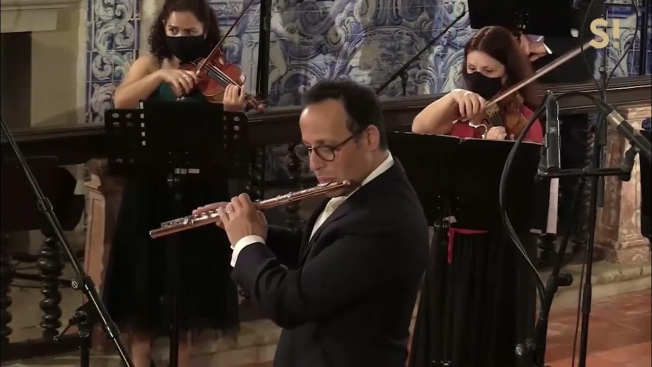 Devienne E minor flute Concerto, Nuno Inácio director and solo flute. Orq Metropolitana de