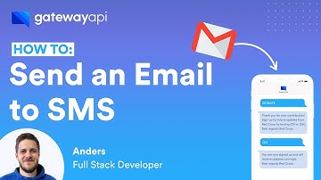 How to send an Email to SMS - GatewayAPI