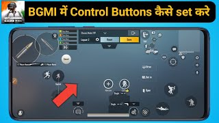 How to Set / Adjust Controls Buttons in Battlegrounds Mobile India (BGMI) Game screenshot 5