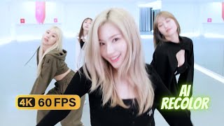 TWICE The Feels Choreography  [4K & 60FPS & AI RECOLOR]