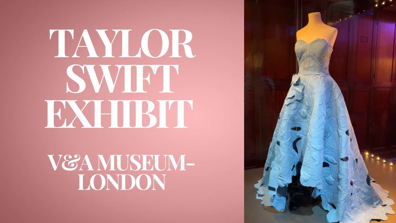 Taylor Swift exhibit-all 13 displays! #london #swifties