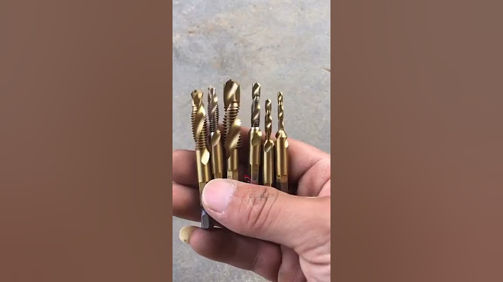 Drill Tap Bits 2021- Automatically Thread Every Hole You Drill!