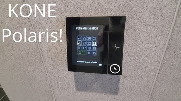AMAZING KONE Polaris Destination Dispatch Traction Elevators at Maison Manuvie - Montreal QC