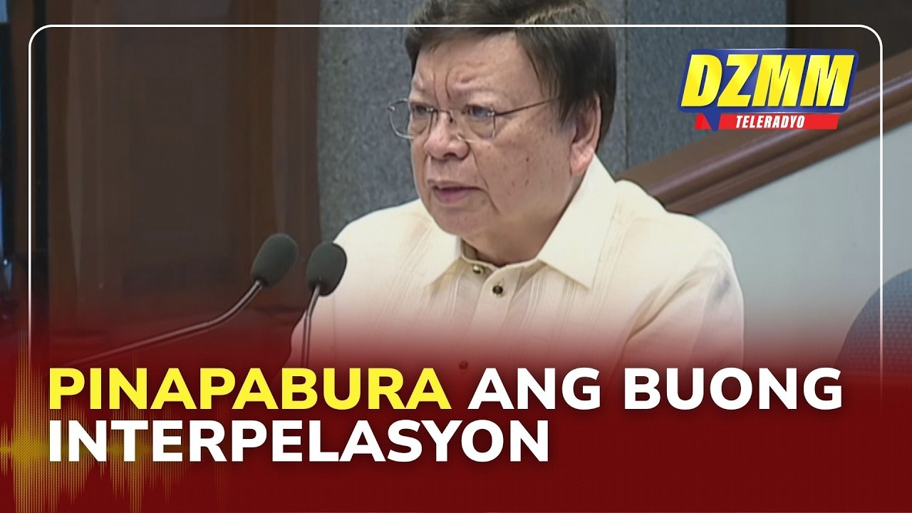 Marcoleta wants to delete copy of interpellation containing remarks on Kalayaan Island Group