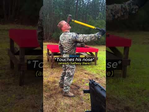 When Marines Attempt a Challenge 😂
