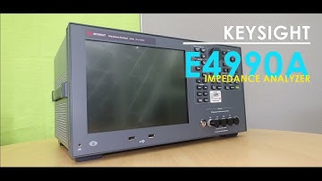 KEYSIGHT/키사이트 E4990A 임피던스 분석기 / Impedance Analyzer