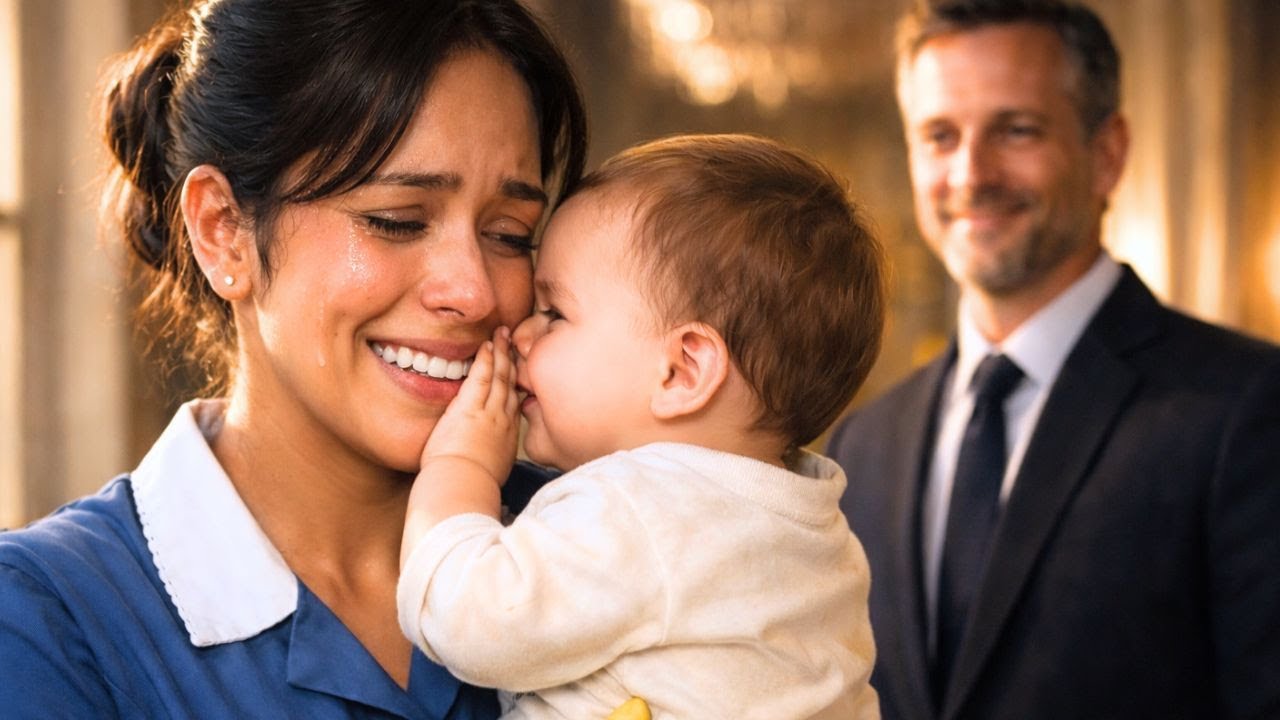 O BEBÊ DO MILIONÁRIO CRESCEU SEM MÃE, ATÉ QUE NA VIRADA DE ANO, ELE ESCOLHEU A EMPREGADA...