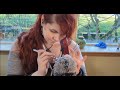 ASMR - Slow Paced Fluffy Mic Triggers - Tweezing, Smoothing and Snipping - No Talking