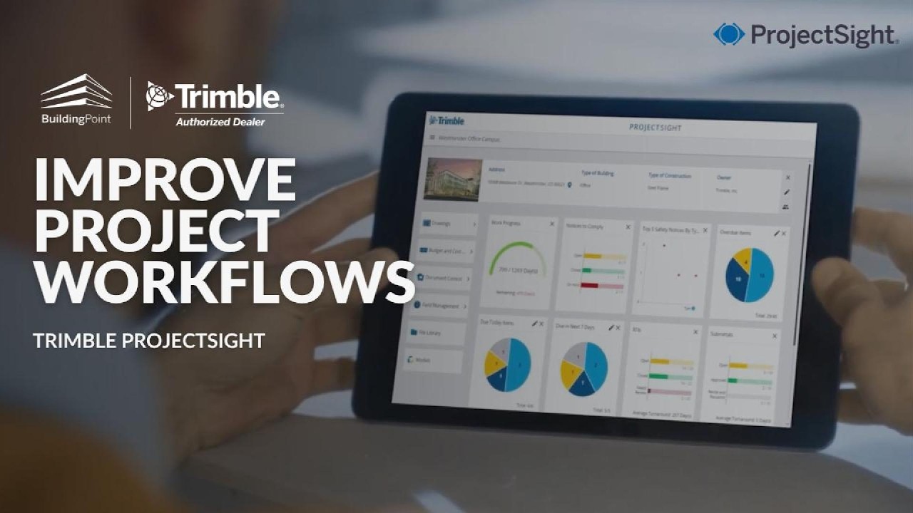 Trimble ProjectSight | Improve Construction Project Workflows - YouTube
