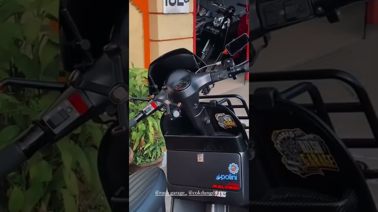 Modif Vespa Exclusive 2 tahun 1990 