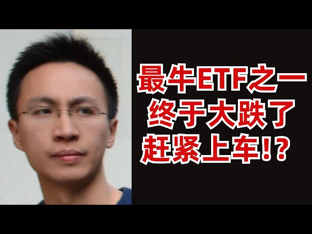 今年最牛ETF之一！终于大跌了！赶紧上车！？