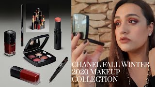 NEW CHANEL FALL WINTER 2020 MAKEUP COLLECTION  New LIP SWATCHES & EYE LOOK CANDEUR  ET SEDUCTION 