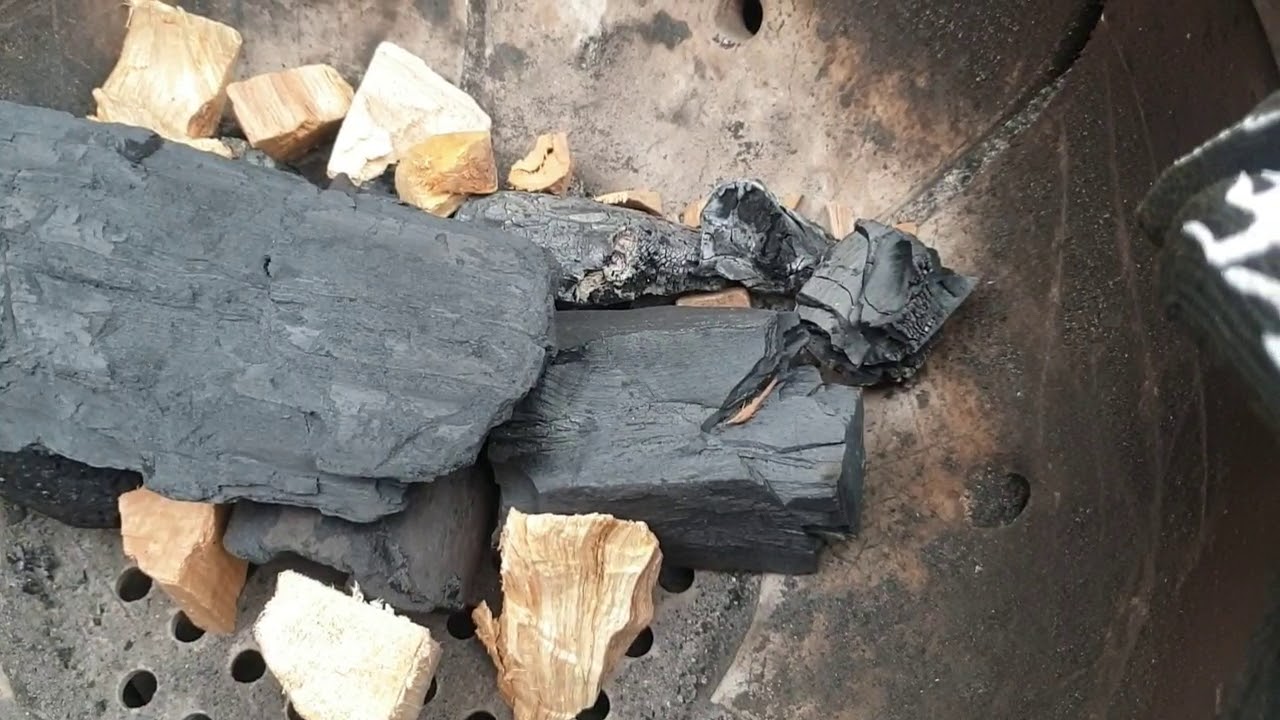 Julskinka i kamado - skapa rätt rök