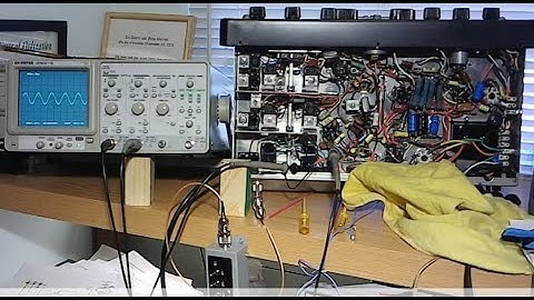 Hallicrafters SX-99 Shortwave Radio Restore Part 16: Signal Tracing with an Oscilloscope