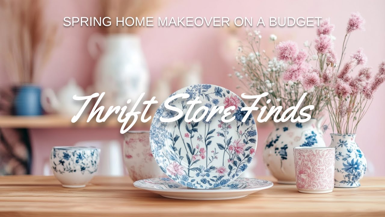 Turn Thrift Store Finds into Stunning Home Decor: Spring Home Makeover ...