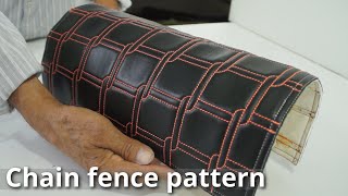 Chain fence pattern - Upholstery
