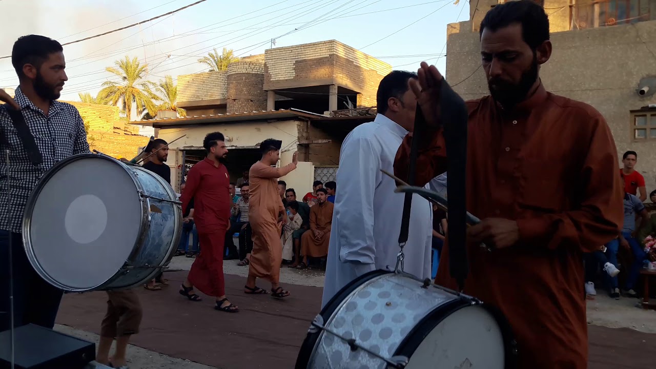 الفنان خميس الزوبعي والعازف الورك ضياء الكردي وعزاف الطبل انور و عهد