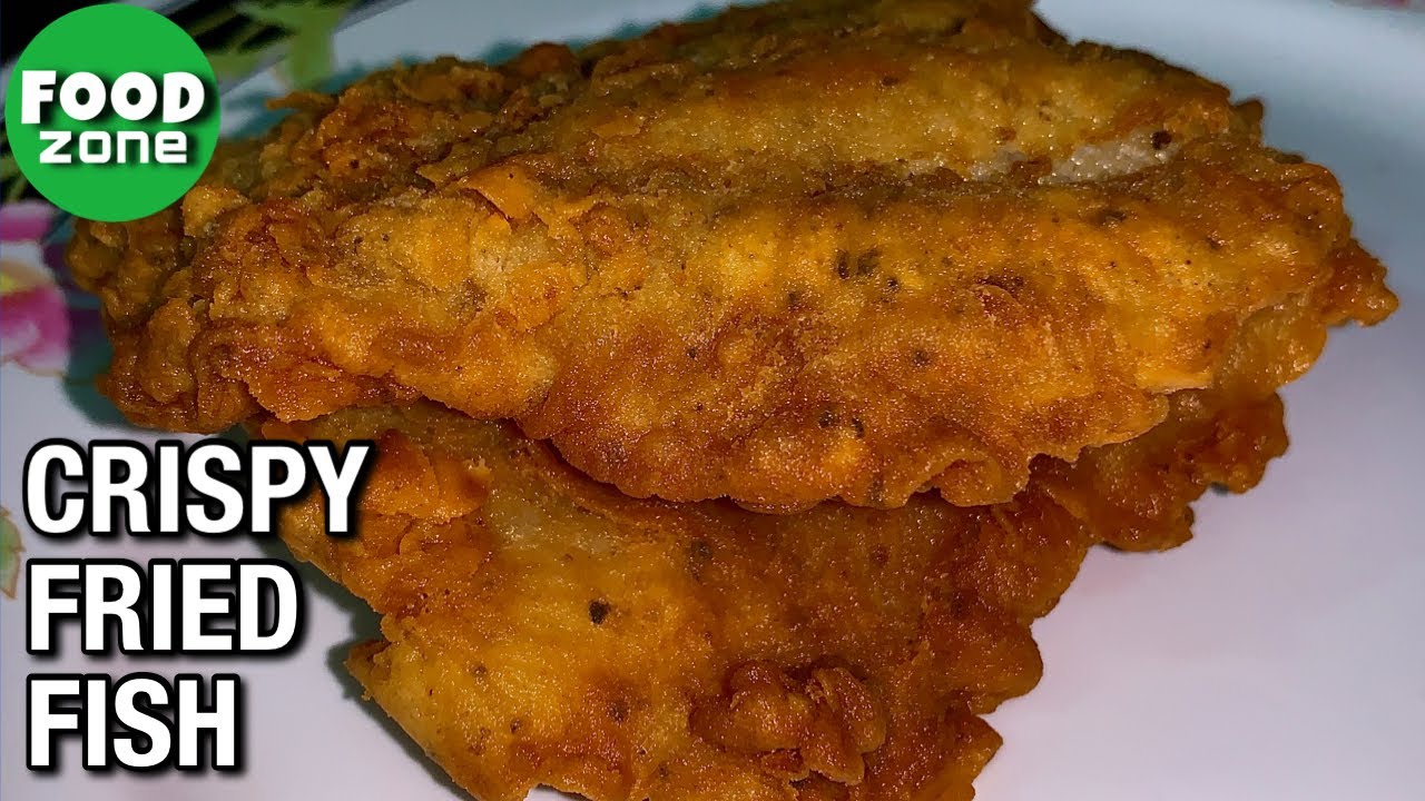 Very Crispy Crunchy Fried Fish | English Style Easy Fried FishFillets | Foodzone by MAWM