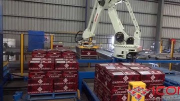 Produce Carton & Crate Palletizing - ICON Robotics