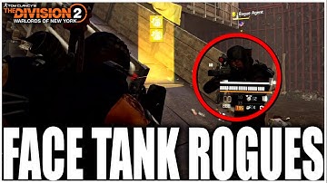 THIS DIVISION 2 PVE BUILD WAS FACE TANKING HEROIC ROGUE AGENTS - THIS IS A MUST TRY