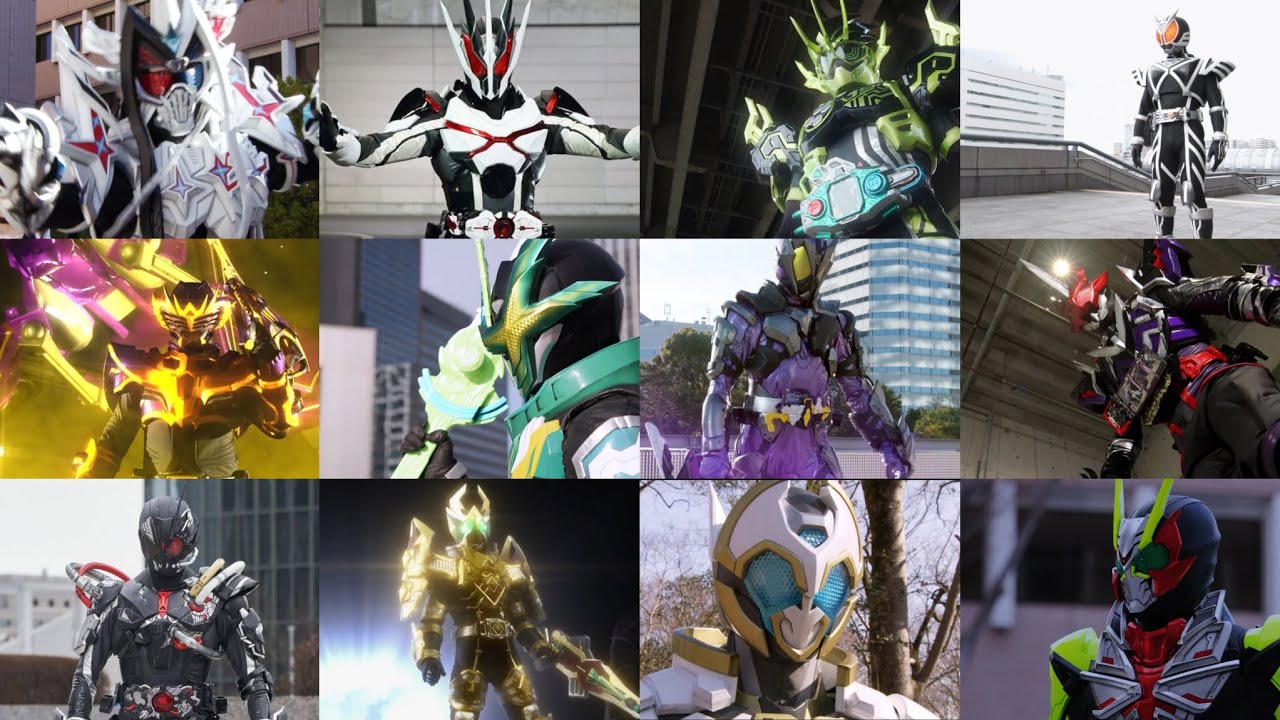 【仮面ライダー】ゲンムズ・アウトサイダーズ登場ライダー　変身シーン音声集