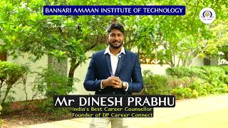 Mr. Dinesh Prabhu, India's leading career counselor and the founder of DP Career Connect - About BIT screenshot 5