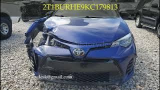 Toyota Corolla 2019 - 2T1BURHE9KC179813