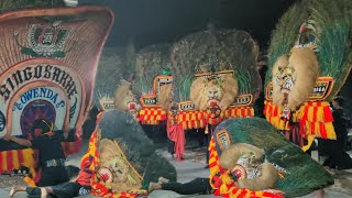 Merindingbarongan Reog Ponorogo Terbesar Didunia Gegerkan Tabuhan Desa Kedungbanteng Sukorejo