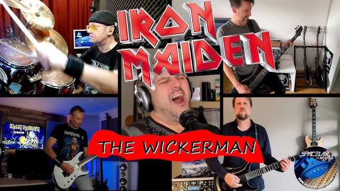Iron Maiden - The Wicker Man Cover by Nils Courbaron feat. N.Rosellini,  A.Jacobi and M.Brush 